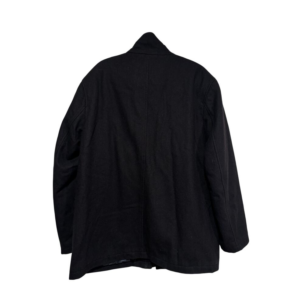 Guess Black Wool Blend Men's Jacket Size XL - Picture 8 of 9